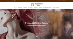 Desktop Screenshot of imageanddesignsalon.com